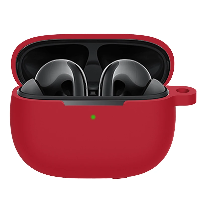 

The New Simple Silicone Case Protective Headphone Cover For Xiaomi FlipBuds Pro Headphone Charger Case, 9 colors