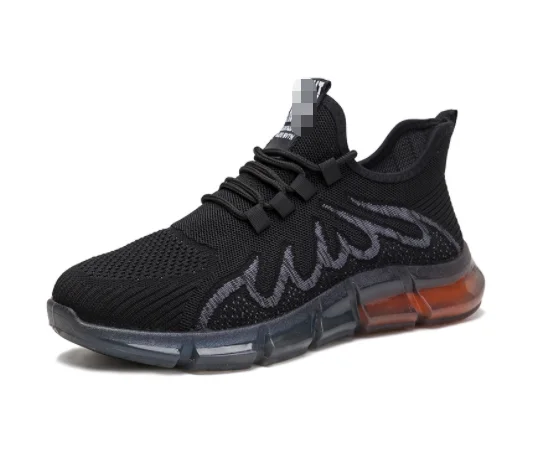 

New sports casual shoes men's flying woven running shoes men's shoes, 2 colors