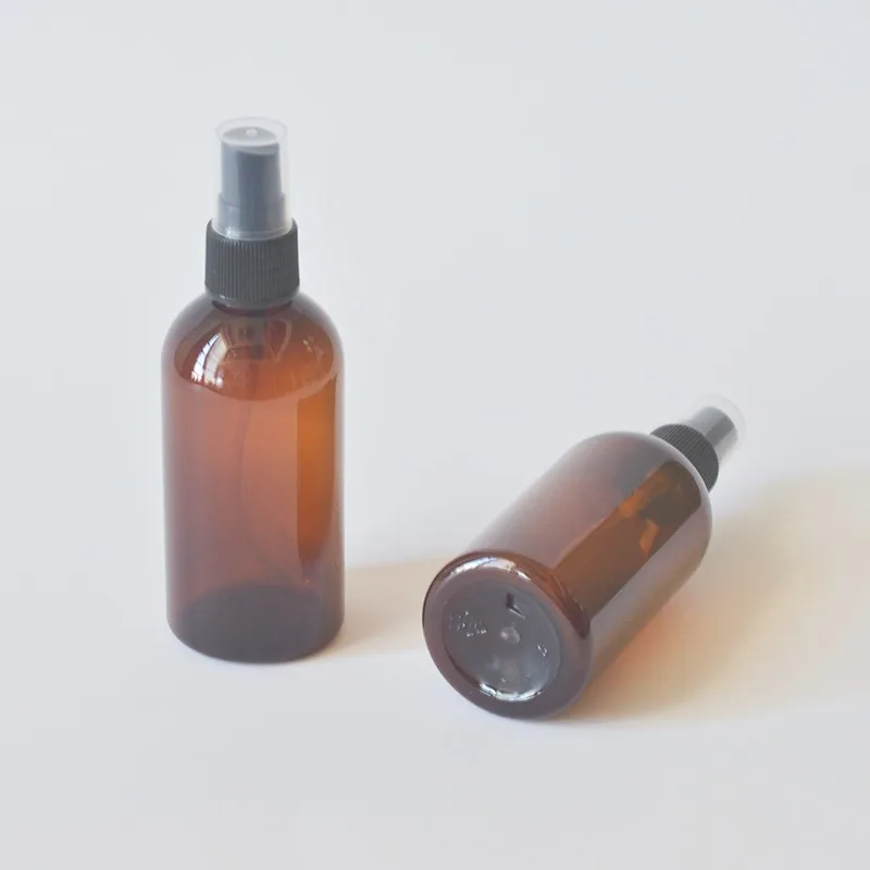 4oz pet brown spray bottle