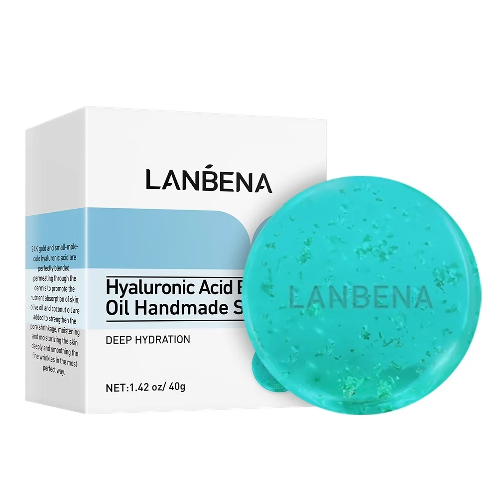 

Hyaluronic Acid Essential Oil Soap Super Moisturizing Whitening Face Handmade Soap For Wholesale