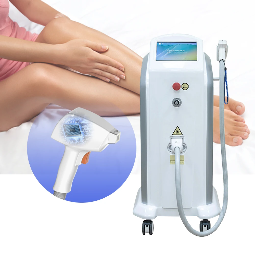 

2022 NEW Factory price best 808nm diode laser hair removal machine 755 808 1064 diode laser Hair removal system
