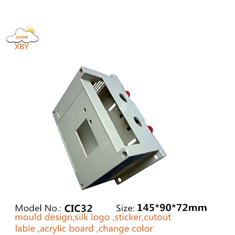 Din Rail Casing Terminal Blocks 145*90*72mm Cic32 Industrial Control ...