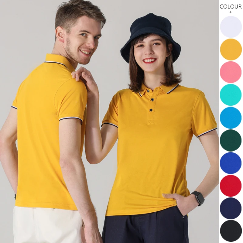 

Wholesale Custom Design High Quality Plain Mens Golf Lapel Polo Shirt for Sports Men Casual Smart Embroidered, Customized color