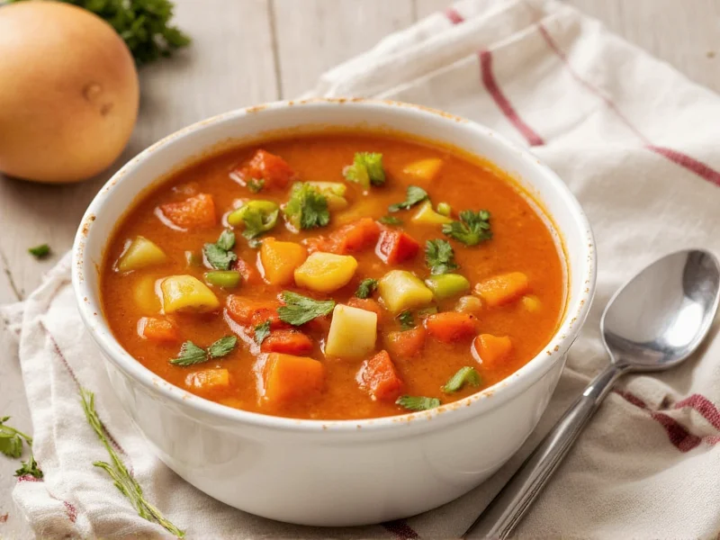 Perfect Homemade Vegetable Soup Recipe in 30 Minutes