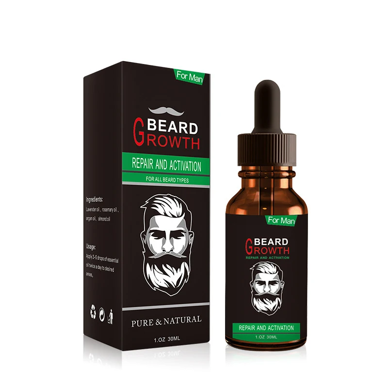

Wholesale Private Label Men Personal Care Beards Growth Oil Soften Natural Organic Beard Balm Nourishing Beard Growth Oil