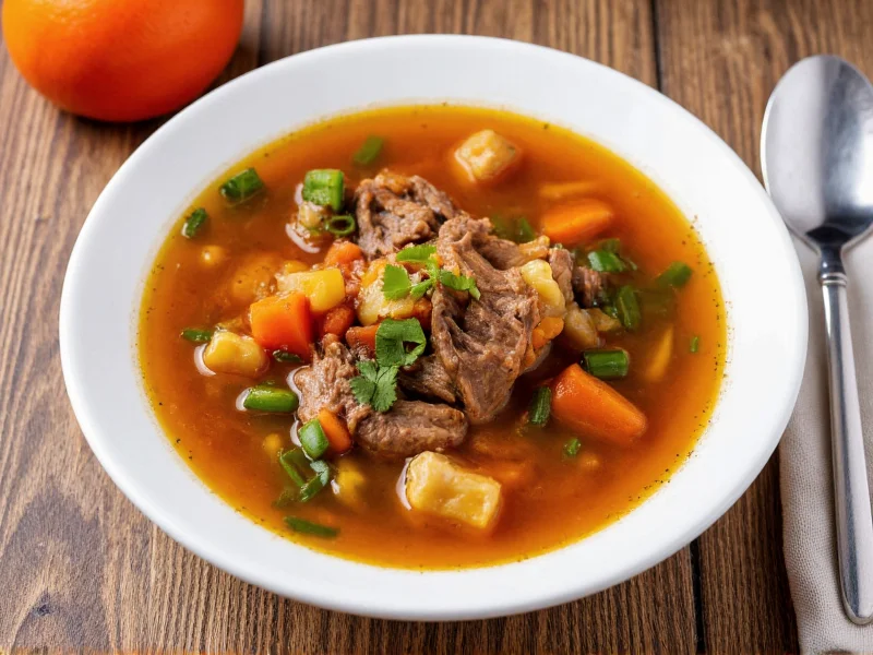 Vegetable Soup with Beef: Complete Recipe Guide