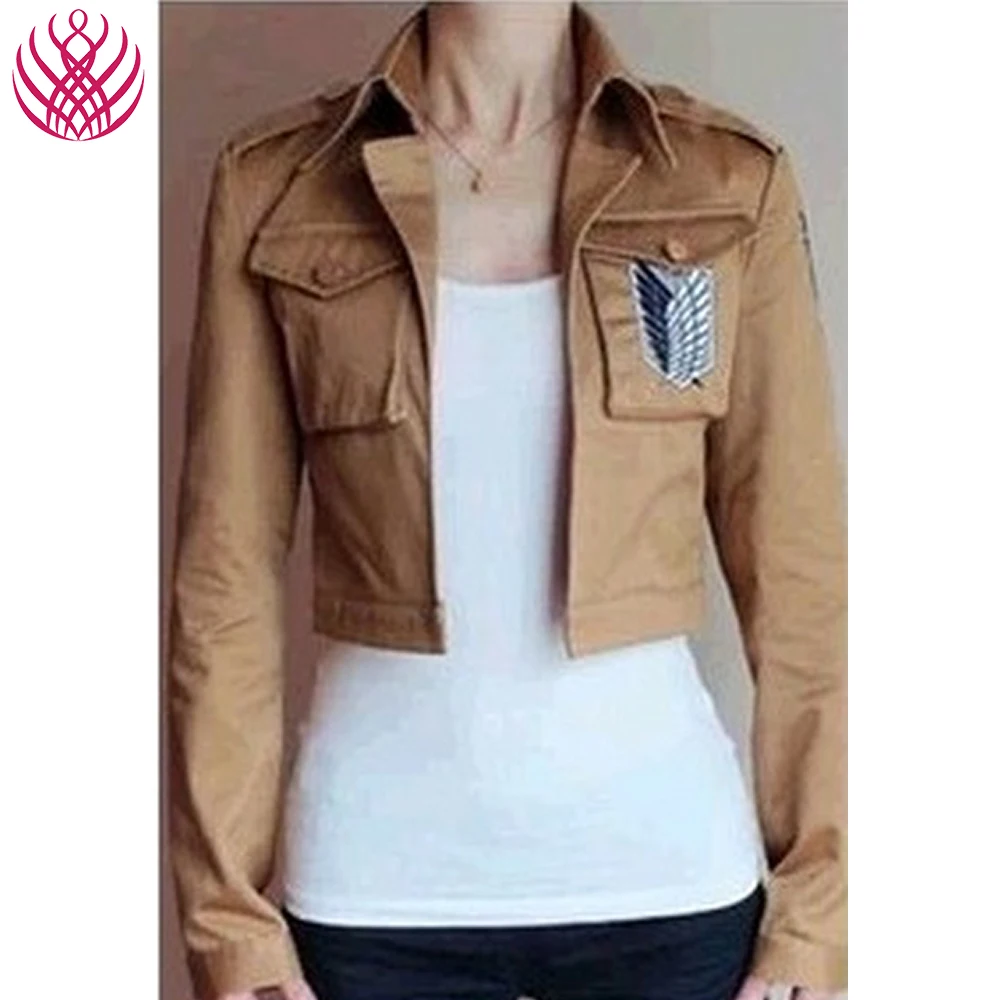 

Attack on Titan Shingeki no Kyojin Scouting Legion Cosplay Jacket Coat Eren Jage