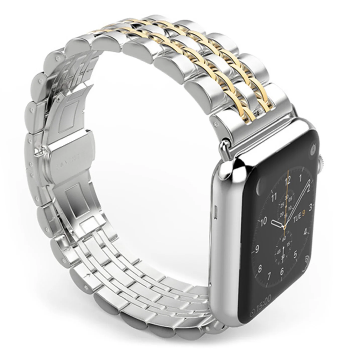 Luxury Metal Strap For Apple Watch Series 7 6 5 4 3 2 1 Stainless Steel