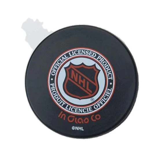 

Wholesale high quality customized printed ice hockey puck, Based on pantone colors number