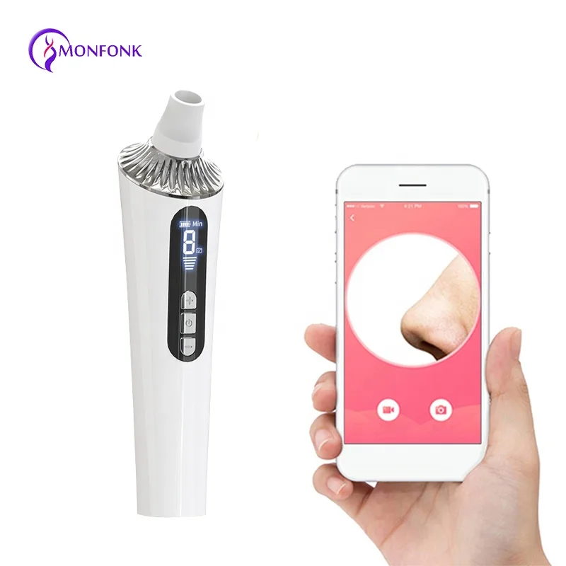 

Acne Pore Cleaner Device Visual Blackhead Removal Electric Facial Blackhead Remover Vacuum with Camera