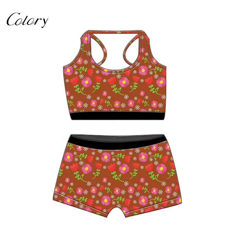 

Colory Custom 2 Piece Short Set Women Sets Summer 2021, Customized color
