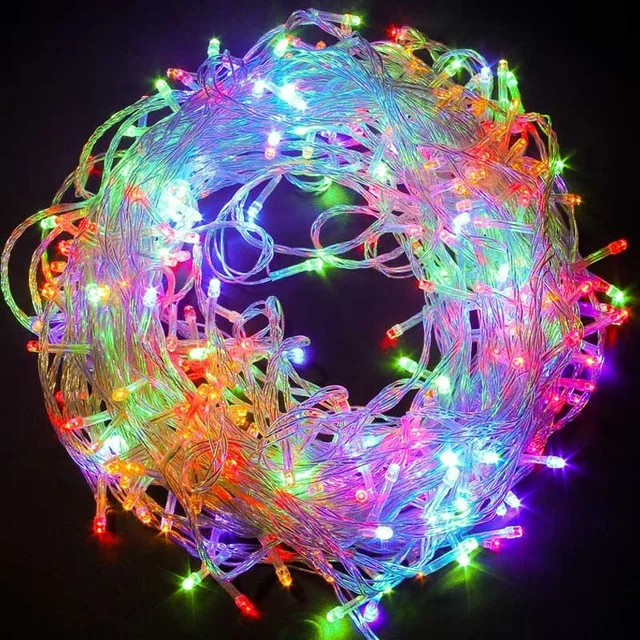 Christmas Lights LED String Garland 220V 10M 20M 30M Waterproof LED String Fairy Light Wedding Party Xmas Holiday Outdoor Light