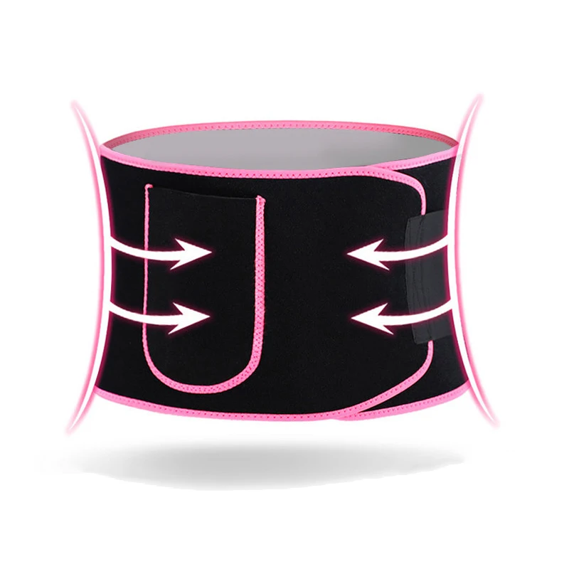 
High quality fitness adjustable waist back support lower back support back brace belt gym unisex 