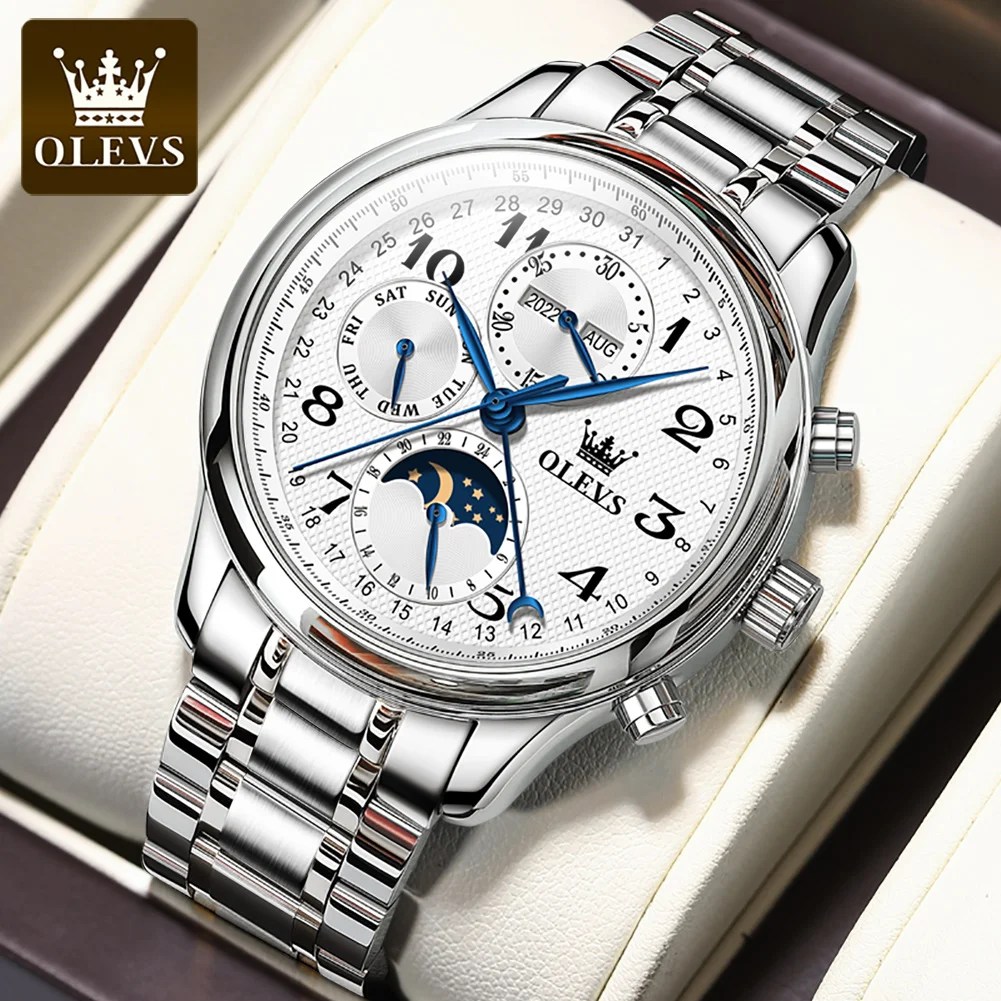 

OLEVS 6667 Customized Business Mens Wrist Fashion Sports Men Custom Logo Luxury Automatic Mechanical Watch