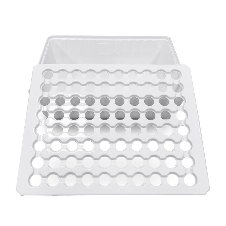 

Cloning System Seed Germination 80 Cell Clone Plant Growing Tray, White / grey