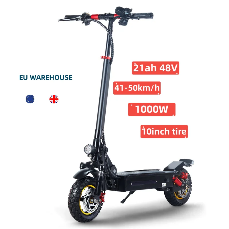 

Geofought X1 popular EU warehouse no tax two wheels self balancing 10inch 41-50km/h 21ah 48V 1000W dual motor electric scooter