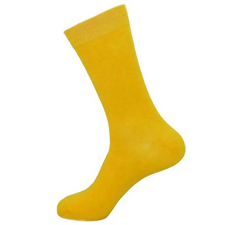 

Fashion wholesale custom logo business cotton men solid color socks, Any color you wanted
