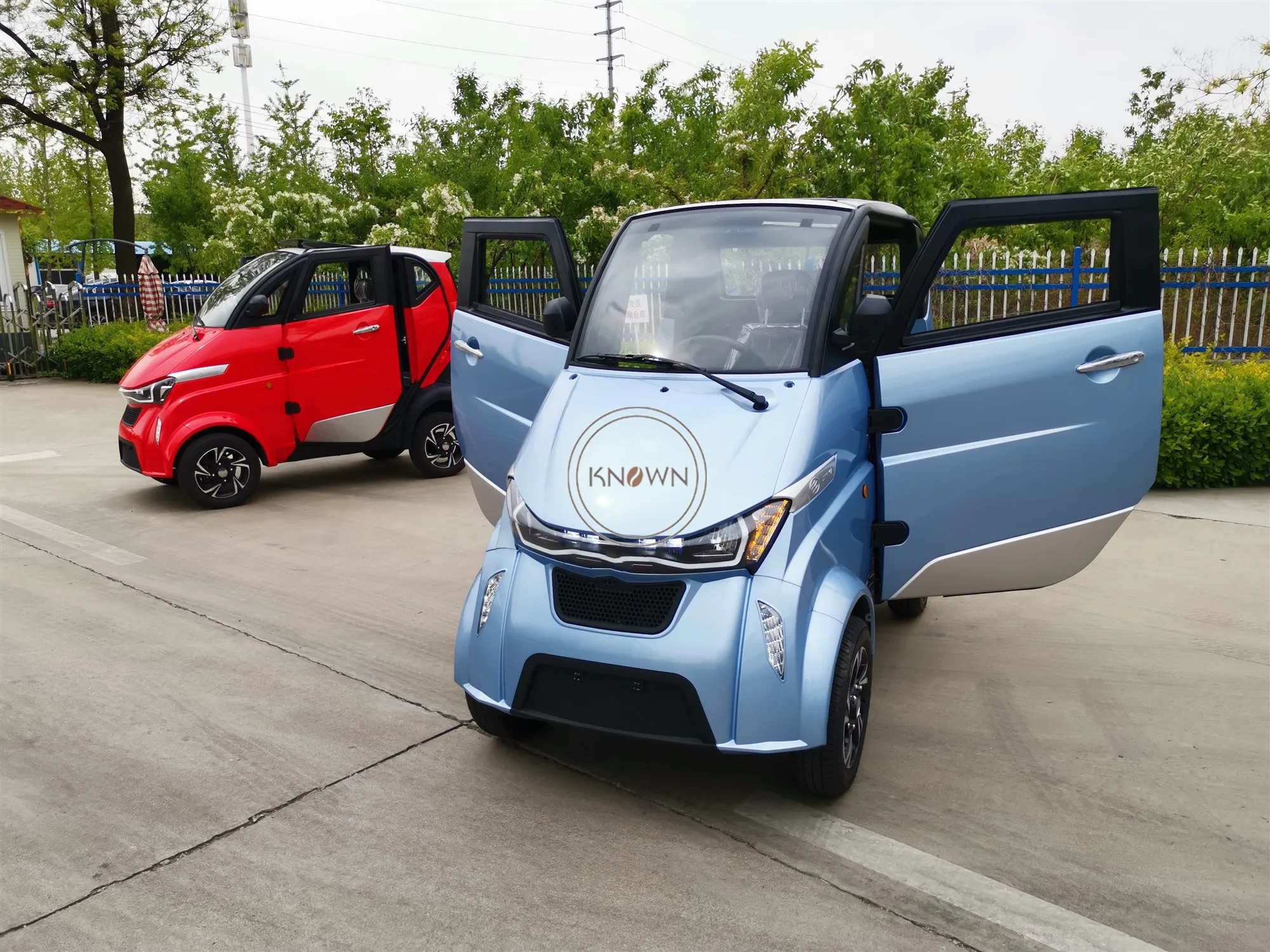 4 Wheels New Electric Mini Passenger Cars Suv Lithium Leadacid Battery