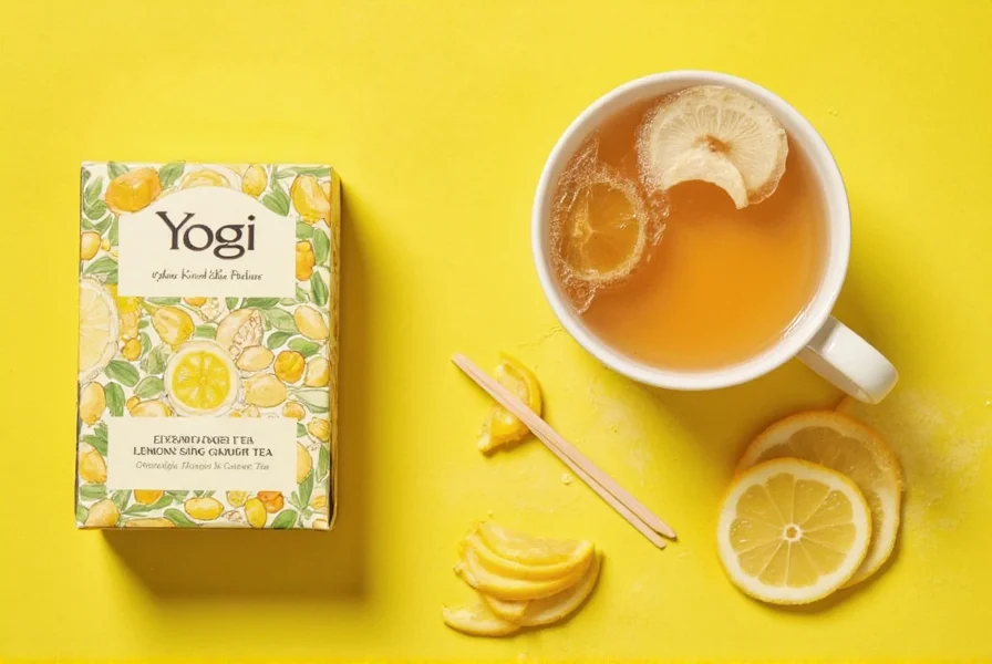 yogi lemon ginger tea