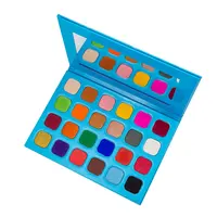 

Make Your Own Logo No Brand Glitter Eye shadow Neon Pigments Eyeshadow Palette Private Label