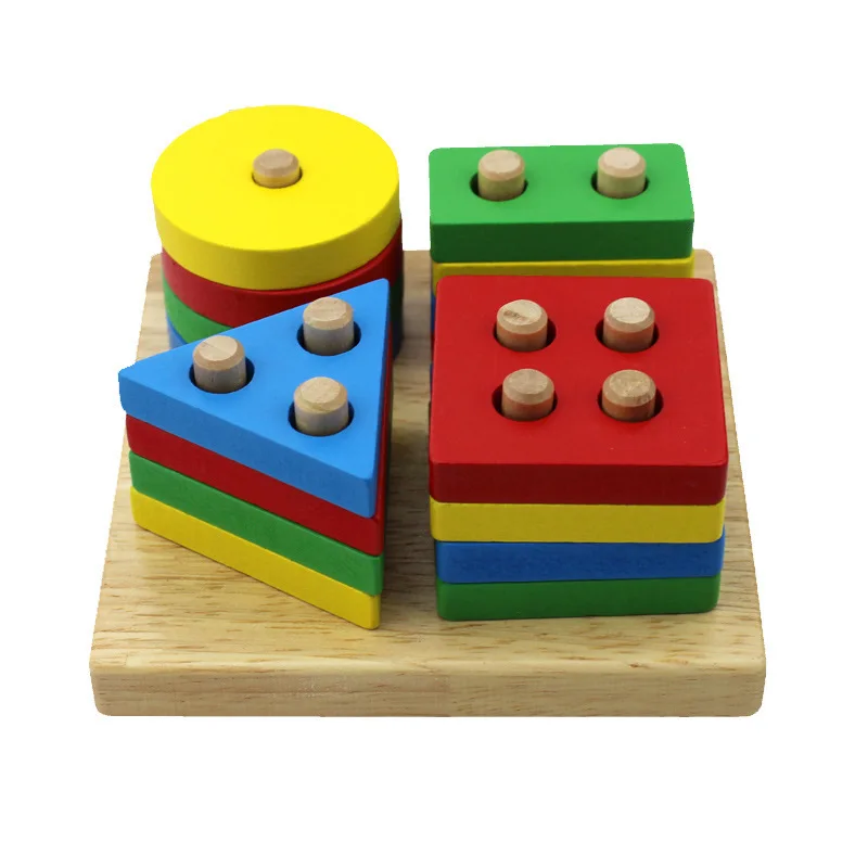 

toys kids children early puzzle toy montessori wooden baby Other Educational Toys