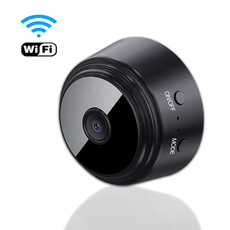 

Infrared Night Vision Full HD 1080P Invisible Wifi Mini Spy Wireless Hidden Camera, Black