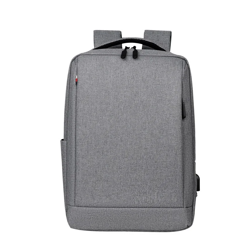 

Large Waterproof Business Men Computer Laptop Bag Backpack with USB Charging Port, 4 colors or customized