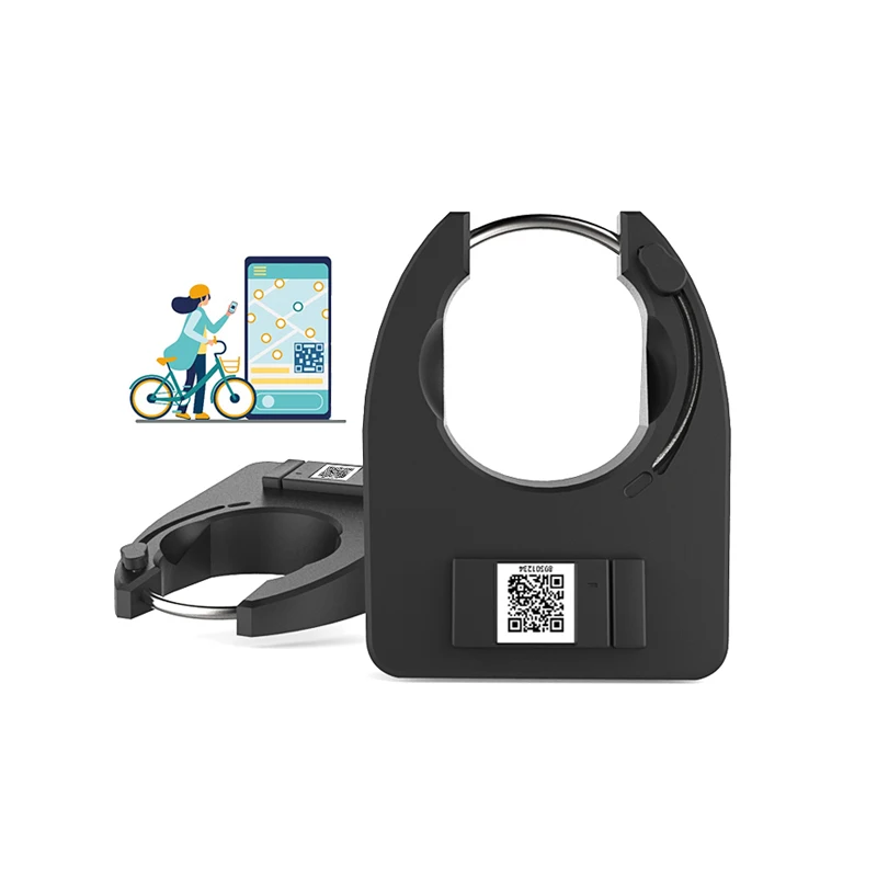 

Remote Control Public Bike Rental Cycle Solution GPS Smart QR Code Unlock Anti Theft EBike Lock Sharing Bicycle Nb-iot