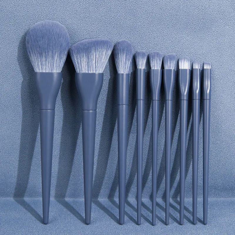 

OUYA 9 Makeup Brush Set Full set of blush eye shadow brush Lip Brush Beauty Tool face Makeup Tools