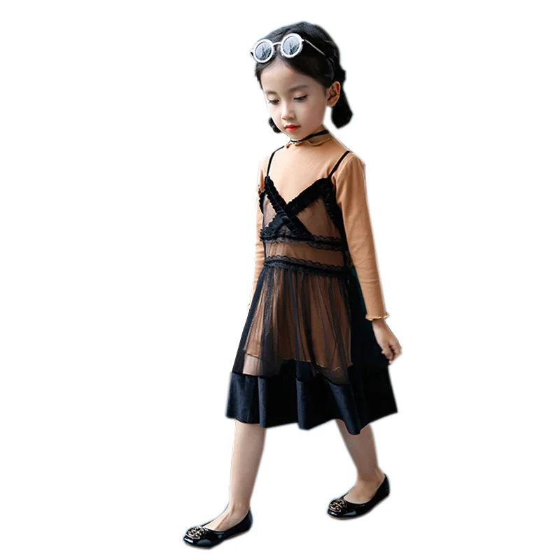 

Sunny Baby Net Yarn Little Fairy Two-piece Princess Dress 2021 Summer New Girls Solid Color Dress, Shown