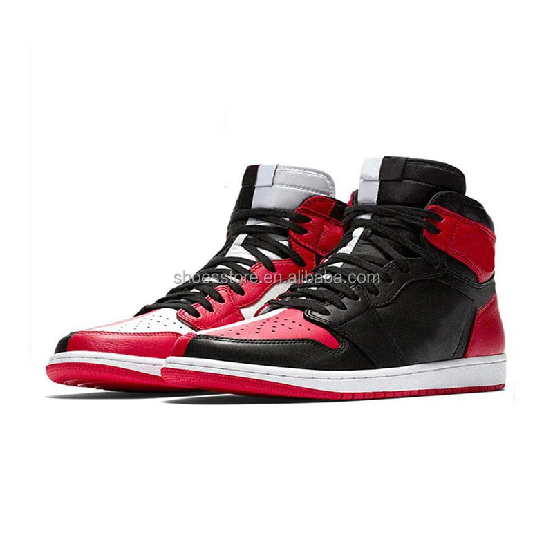 

Custom Logo Brand Air Basketball Retro Skateboard Genuine Leather Retro OG Chicago air Jordan 1, Customized color