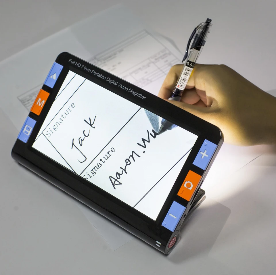 Low Cost 5" Eyeu Digital Video Magnifier For Visually Impaired Buy