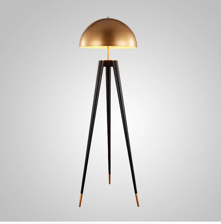 gold floor standing lamp