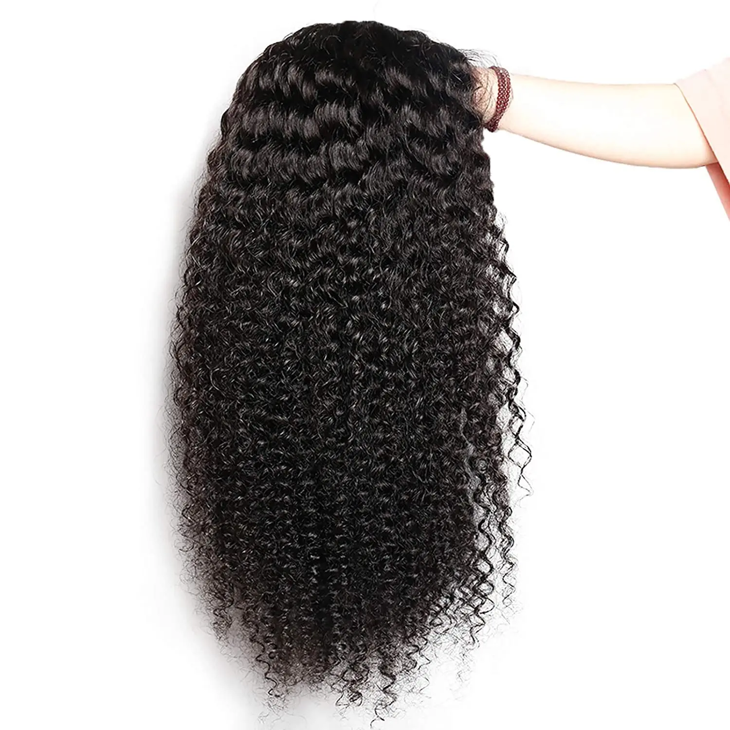 

13x4 13x6 Hd Lace Frontal Wig Remy Hair Average Size Swiss Lace Front Wig Long Kinky Curly Indian Hair Wigs