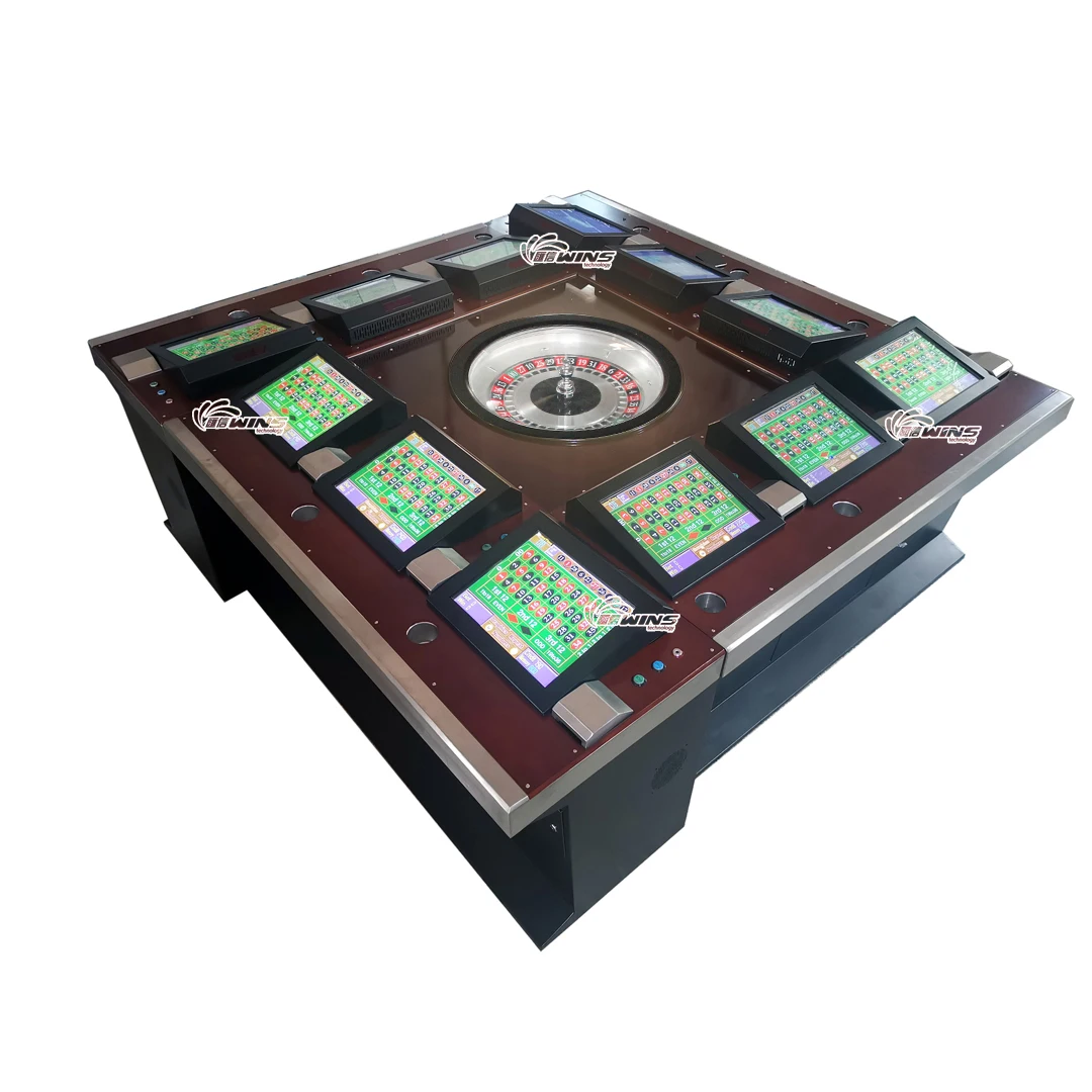 

High quality low price 12 player roulette arcade machines video game electronic machine for sale, Customized color