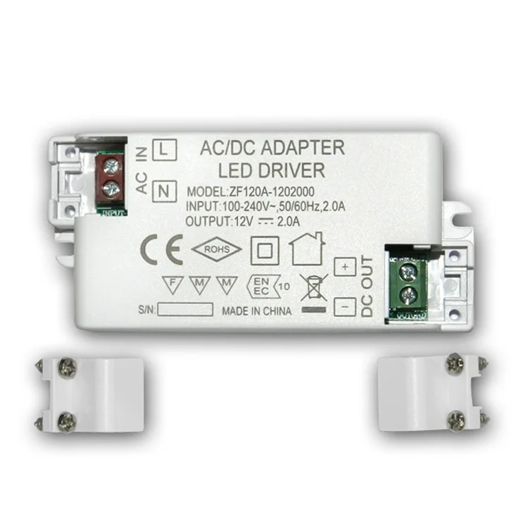 

12V 2A 24W AC/DC Adapter LED Driver Power Supply for LED Christmas light strip