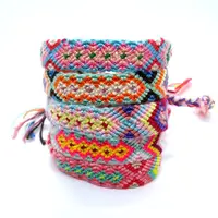 

2019 Hot Selling Nepal Bracelet Handmade Rainbow Colorful Rope Braided Thread Friendship Bracelets