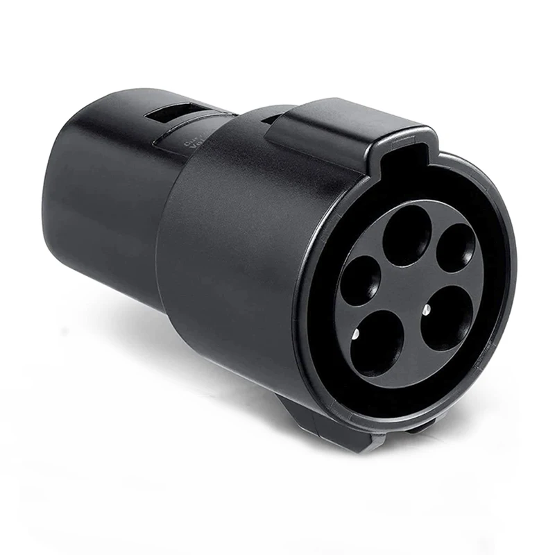 OLINK Evse Connector Socket Ev Charger Max 80A 240V AC SAE J1772 Charger J1772 to Tesla Adapter