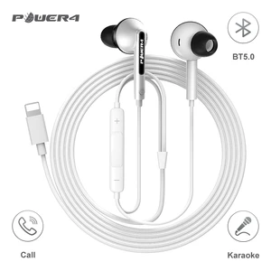 Hot Sale Lightnings OEM Headphones Bluetooths Wired Earphone Original Wireless Earbuds for iPhone/samsung bluetooth headset