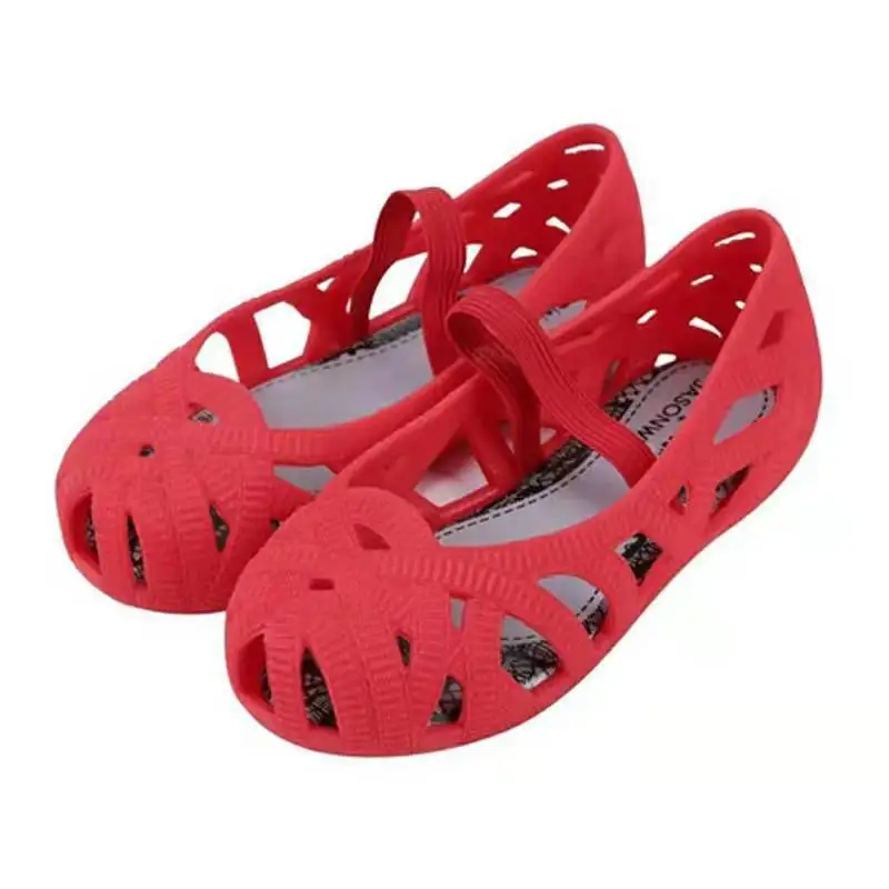 

New style girls hollow out breathable beach kids sandals girls 2021 kids sandals