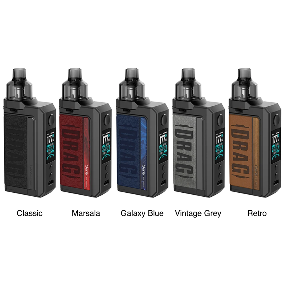 

Factory price Good quality VOOPOO DRAG Max 177W TC Kit with PNP Tank Voopoo Vape