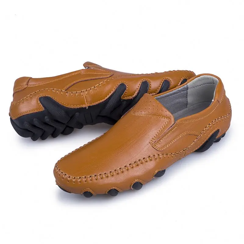 

Moccasins Genuine Men'S Leather Shoes Mocasine Heren Mocasines Confort Dama De Cuero Vaca Para Hombre Chousure Mocasin Dolce