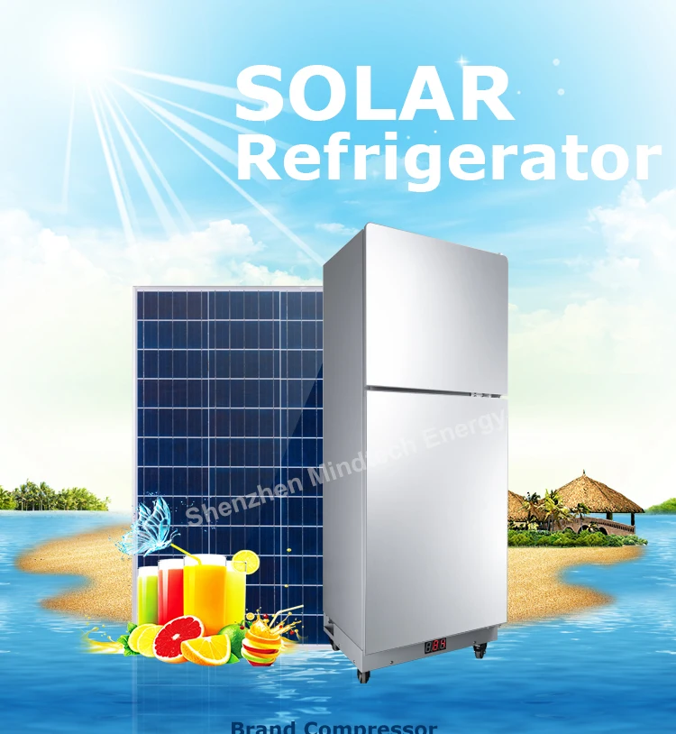 24v All In One Solar Fridge With Inbuilt Lithium Battery Dc Sun Energy Freezer Rechargeable