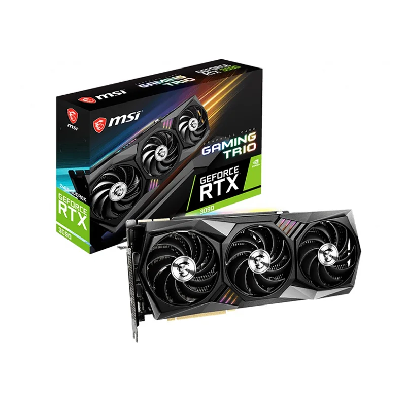 

nVidia Geforce 24GB RTX 3090 Superim X MSI New Arrival for ethereum Graphic Card Hot Selling with GPU GDDR6X Video Card