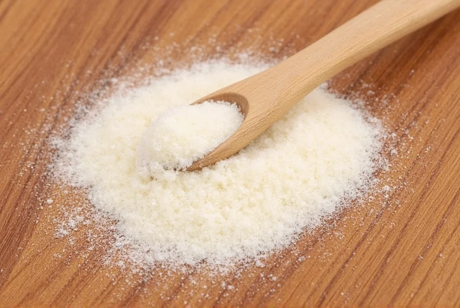 Comparison table between salted and unsalted garlic powder
