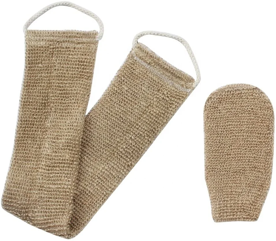 

Amazon supplier Hemp Sponge Exfoliating Body Bath sponges, Natural color