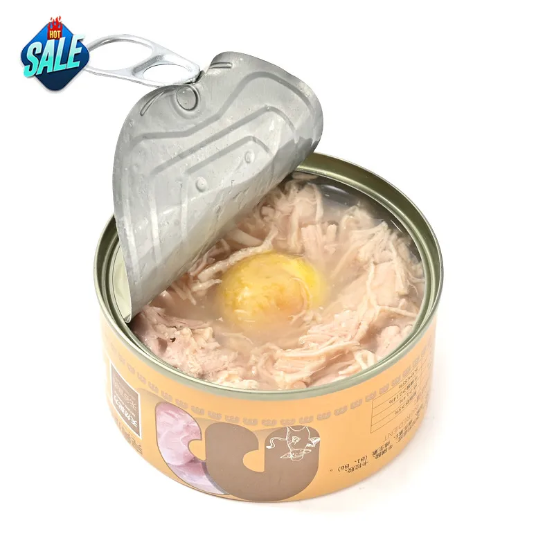 

Chicken Minced Cat Canned Wet Pet Food For Cat Or Dog, Natural color