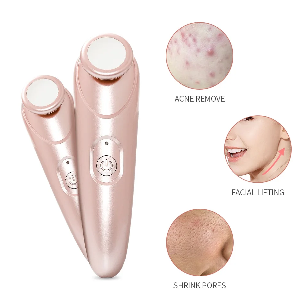 

Plasma Pen Scar Acne Removal Anti Wrinkle Aging Blue Light Therapy Acne Treatment Pen Facial Beauty Device Skin Care Machine, Pink