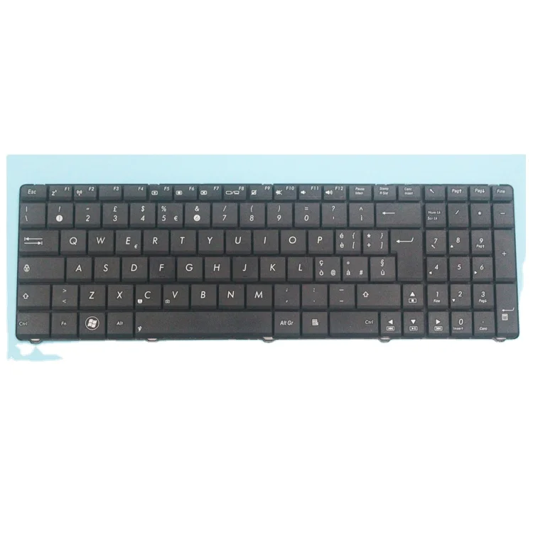 

HHT hot sale For Asus X53U X54 Italian keyboard universal external laptop keyboards with backlight