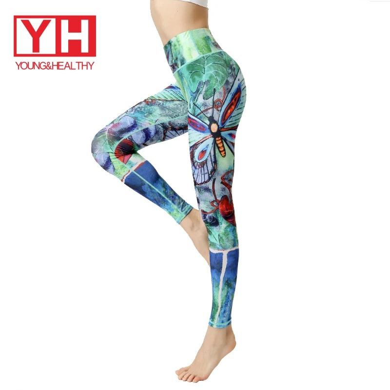 

High Waist Yoga Wear Scrunch Butt Yoga Pants Fitness Leggings For Women